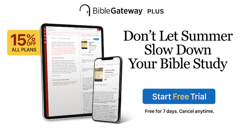Bible Gateway Plus